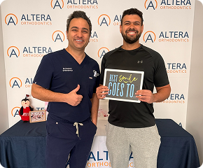 Dr. with patient
